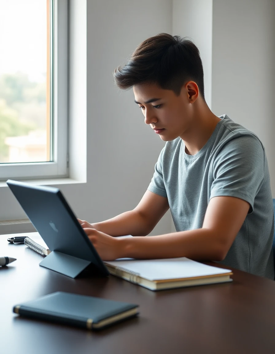 Tablet ou notebook para estudar qual leva capa